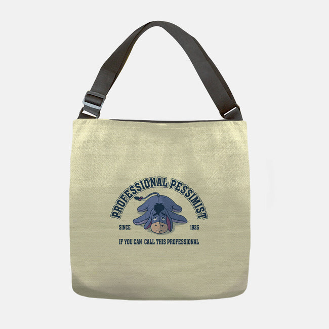 Professional Pessimist-None-Adjustable Tote-Bag-erion_designs