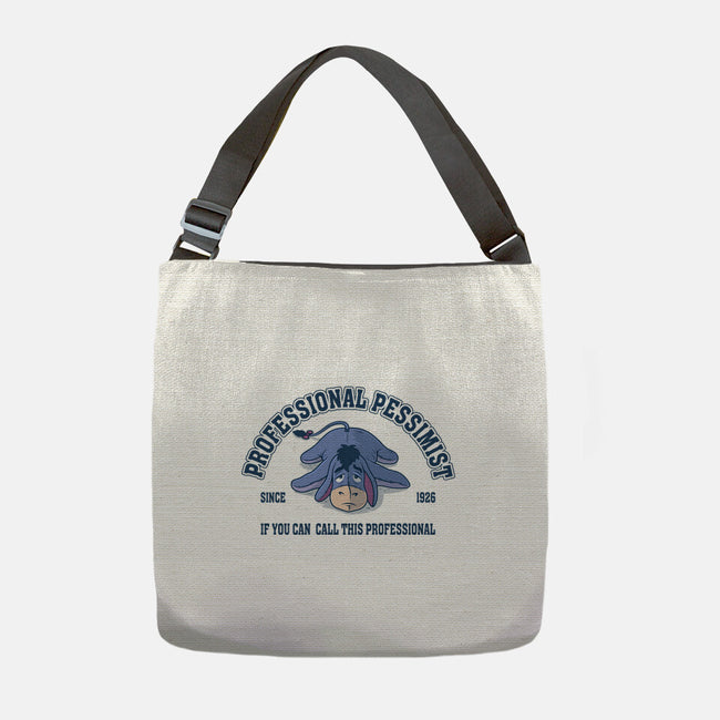 Professional Pessimist-None-Adjustable Tote-Bag-erion_designs