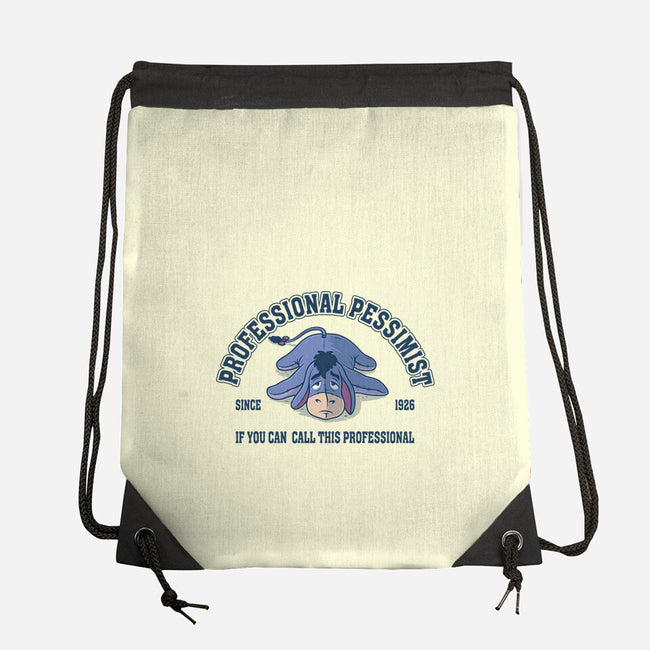 Professional Pessimist-None-Drawstring-Bag-erion_designs