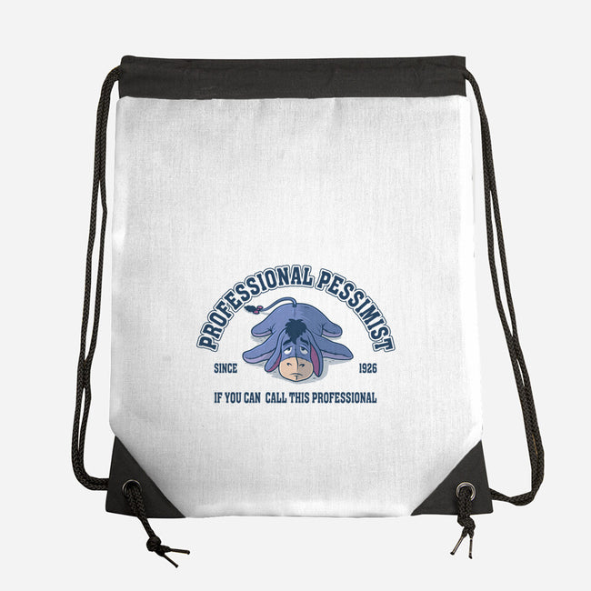 Professional Pessimist-None-Drawstring-Bag-erion_designs