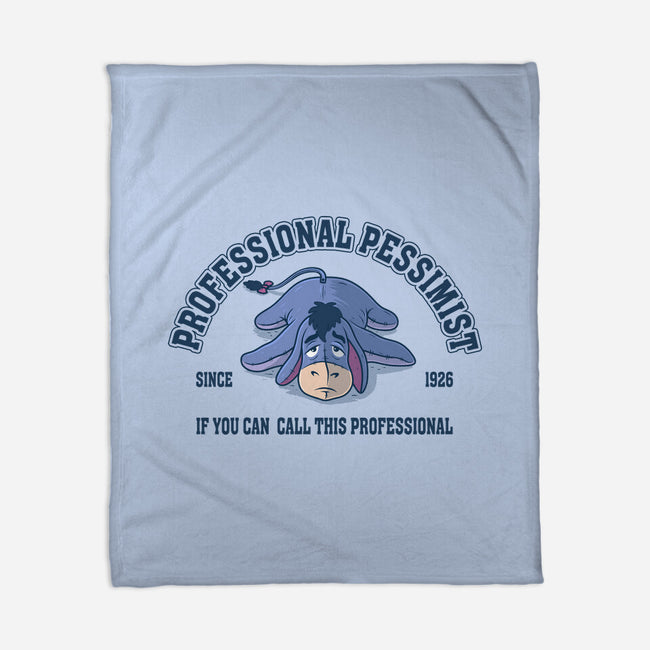 Professional Pessimist-None-Fleece-Blanket-erion_designs