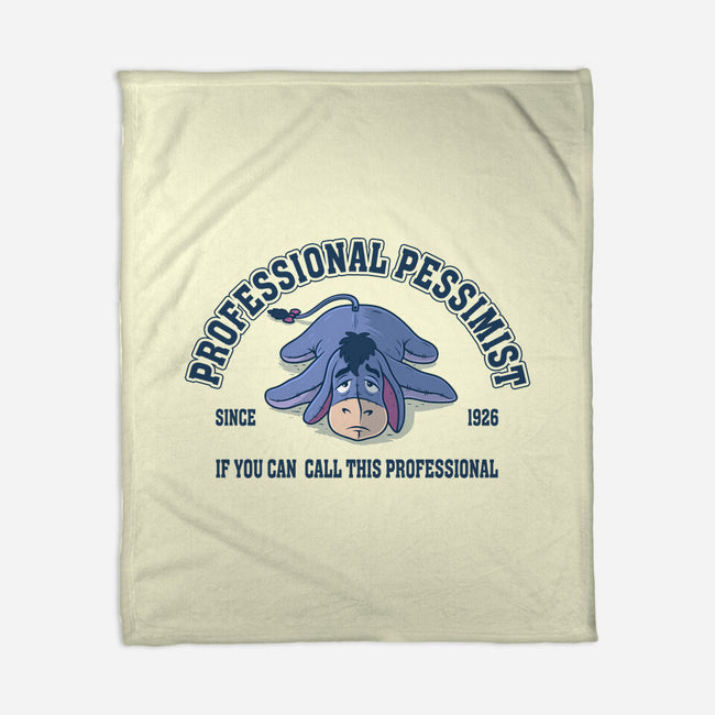 Professional Pessimist-None-Fleece-Blanket-erion_designs