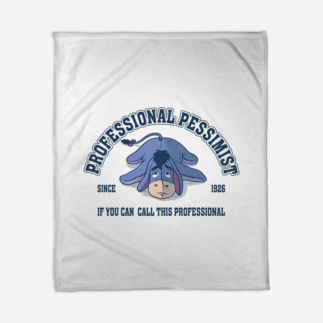 Professional Pessimist-None-Fleece-Blanket-erion_designs