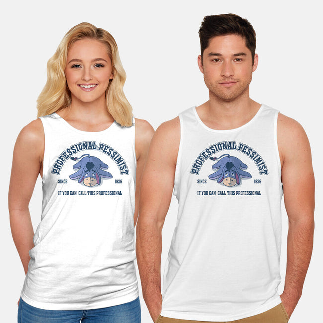 Professional Pessimist-Unisex-Basic-Tank-erion_designs