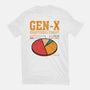 Gen-X Emotional Chart-Womens-Fitted-Tee-erion_designs