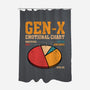 Gen-X Emotional Chart-None-Polyester-Shower Curtain-erion_designs