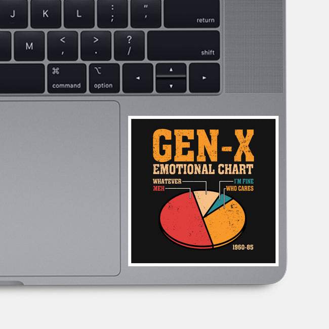 Gen-X Emotional Chart-None-Glossy-Sticker-erion_designs