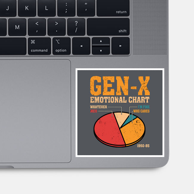 Gen-X Emotional Chart-None-Glossy-Sticker-erion_designs