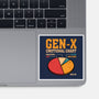 Gen-X Emotional Chart-None-Glossy-Sticker-erion_designs
