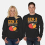 Gen-X Emotional Chart-Unisex-Crew Neck-Sweatshirt-erion_designs