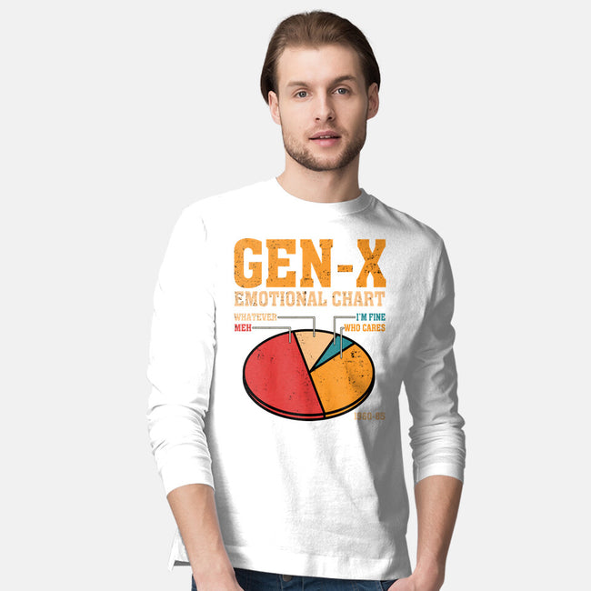 Gen-X Emotional Chart-Mens-Long Sleeved-Tee-erion_designs