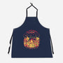 Island Night Camp-Unisex-Kitchen-Apron-Arigatees