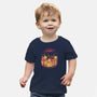 Island Night Camp-Baby-Basic-Tee-Arigatees