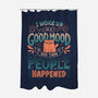 Then People Happened-None-Polyester-Shower Curtain-koalastudio