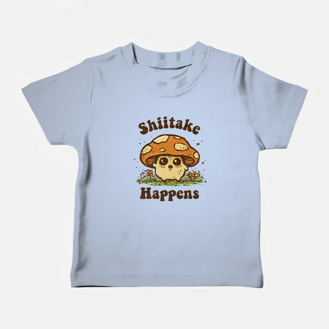Shiitake Happens-Baby-Basic-Tee-kg07
