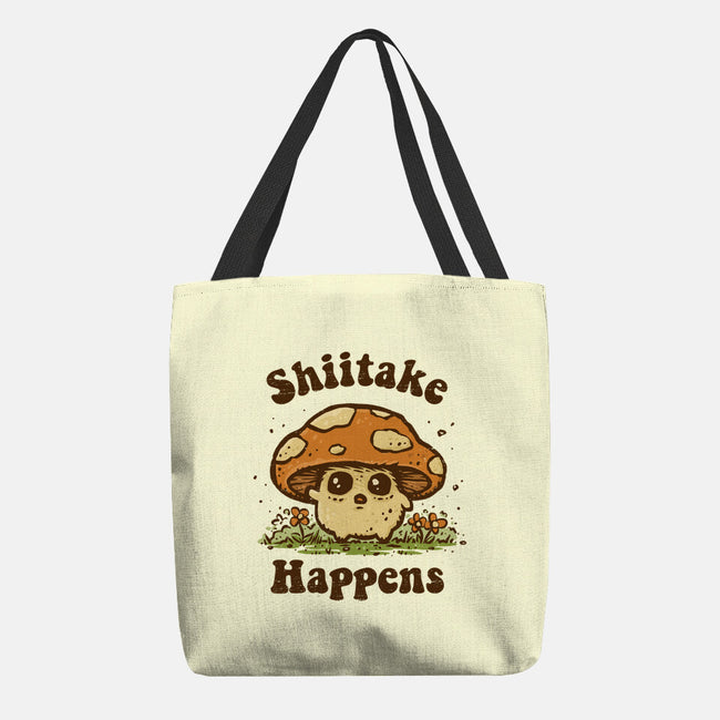 Shiitake Happens-None-Basic Tote-Bag-kg07
