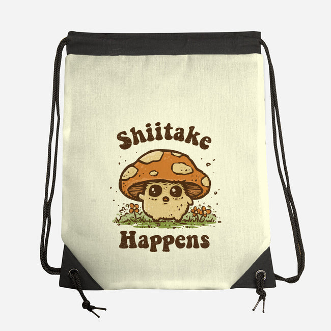 Shiitake Happens-None-Drawstring-Bag-kg07