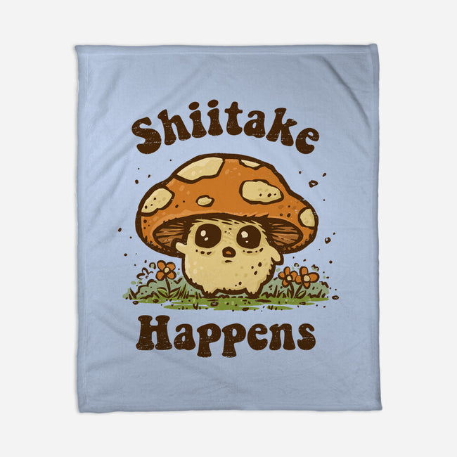Shiitake Happens-None-Fleece-Blanket-kg07