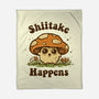 Shiitake Happens-None-Fleece-Blanket-kg07