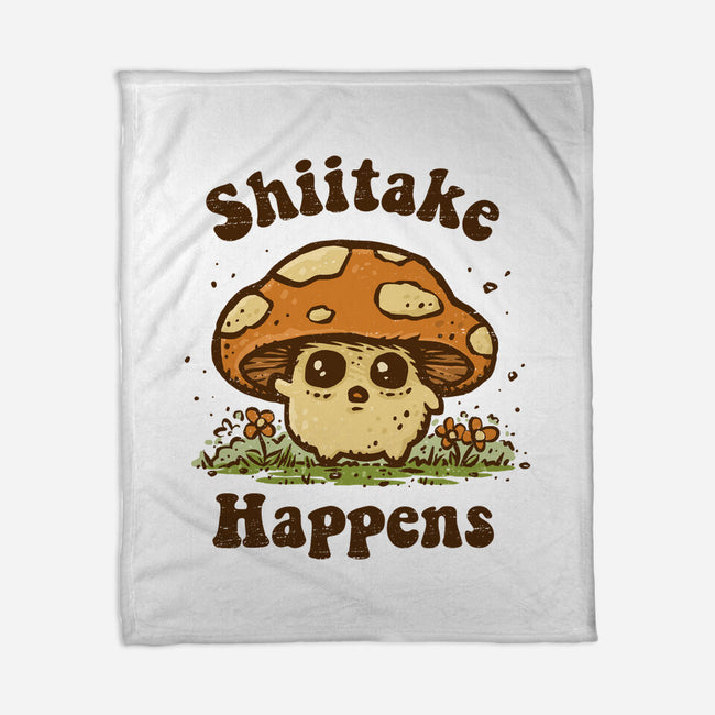 Shiitake Happens-None-Fleece-Blanket-kg07