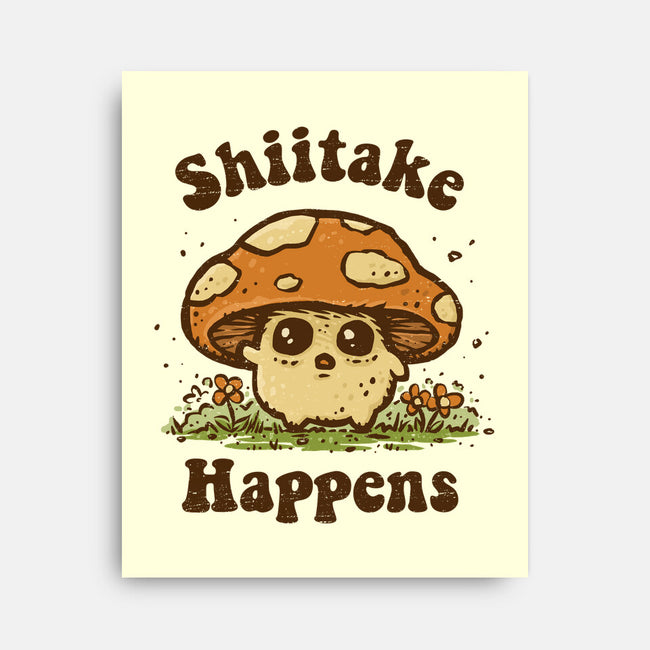 Shiitake Happens-None-Stretched-Canvas-kg07
