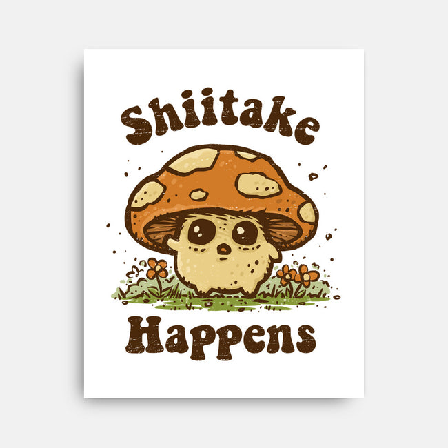 Shiitake Happens-None-Stretched-Canvas-kg07