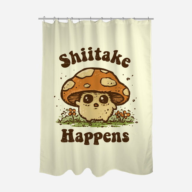 Shiitake Happens-None-Polyester-Shower Curtain-kg07