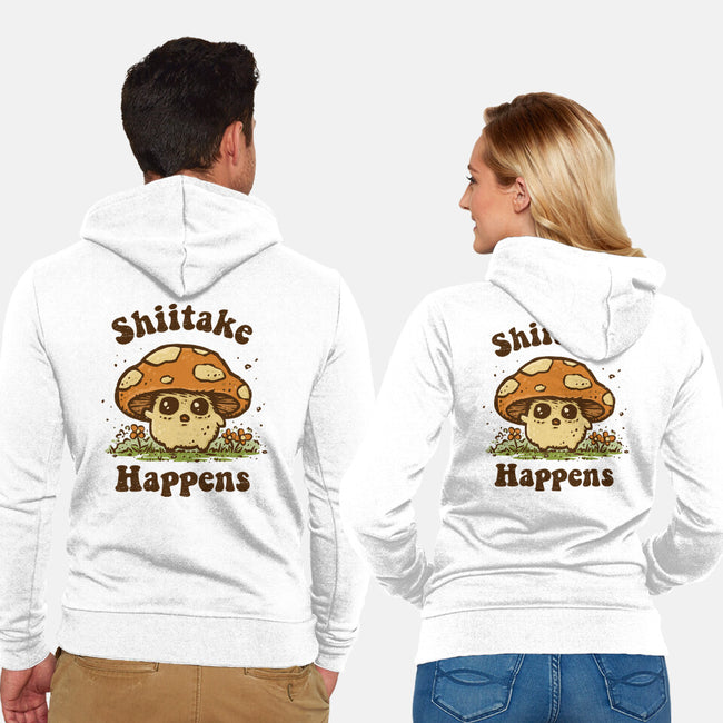 Shiitake Happens-Unisex-Zip-Up-Sweatshirt-kg07