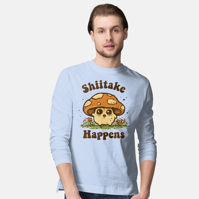 Shiitake Happens-Mens-Long Sleeved-Tee-kg07