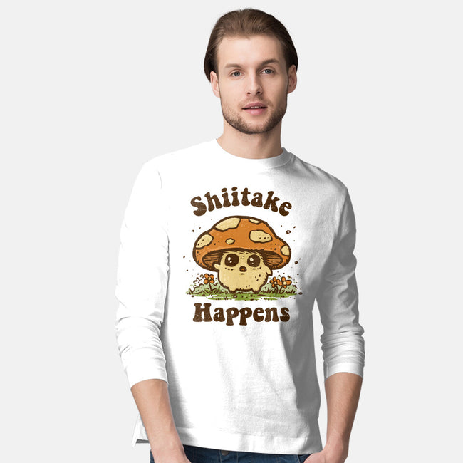 Shiitake Happens-Mens-Long Sleeved-Tee-kg07