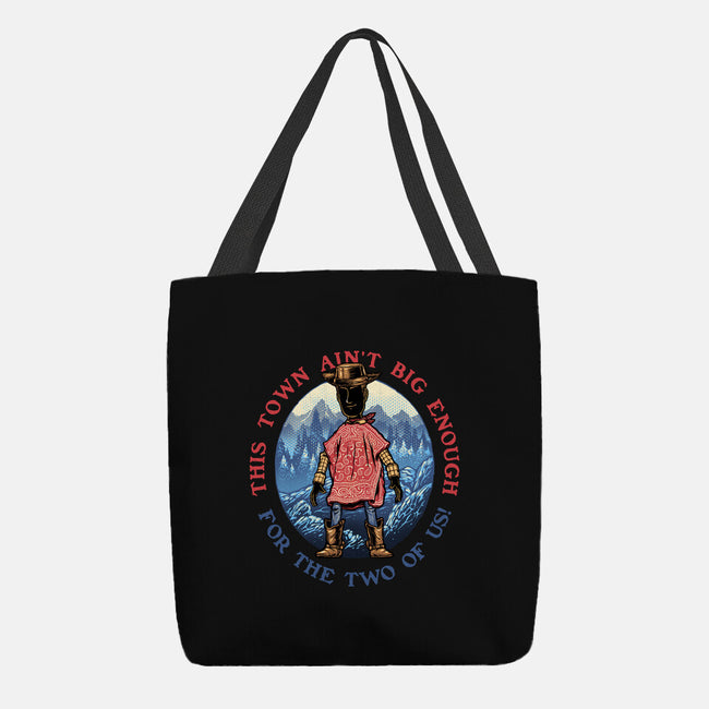 Duel In The Town-None-Basic Tote-Bag-glitchygorilla