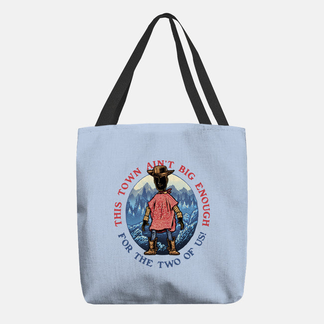 Duel In The Town-None-Basic Tote-Bag-glitchygorilla