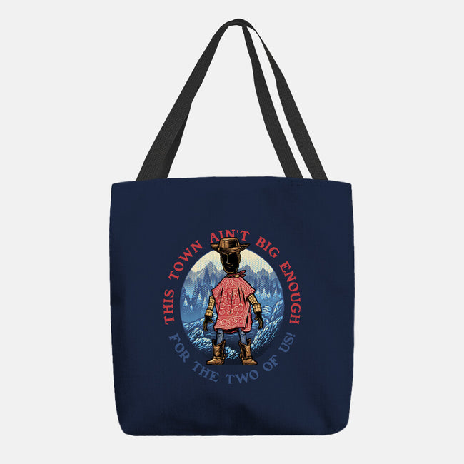 Duel In The Town-None-Basic Tote-Bag-glitchygorilla