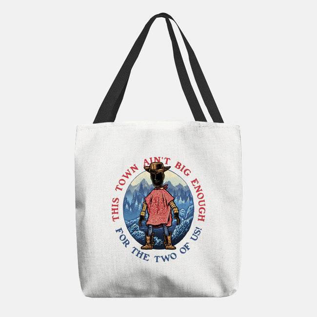 Duel In The Town-None-Basic Tote-Bag-glitchygorilla