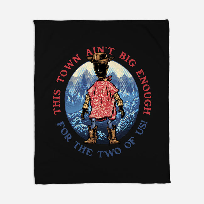 Duel In The Town-None-Fleece-Blanket-glitchygorilla