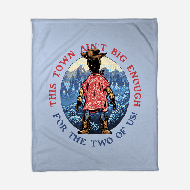 Duel In The Town-None-Fleece-Blanket-glitchygorilla