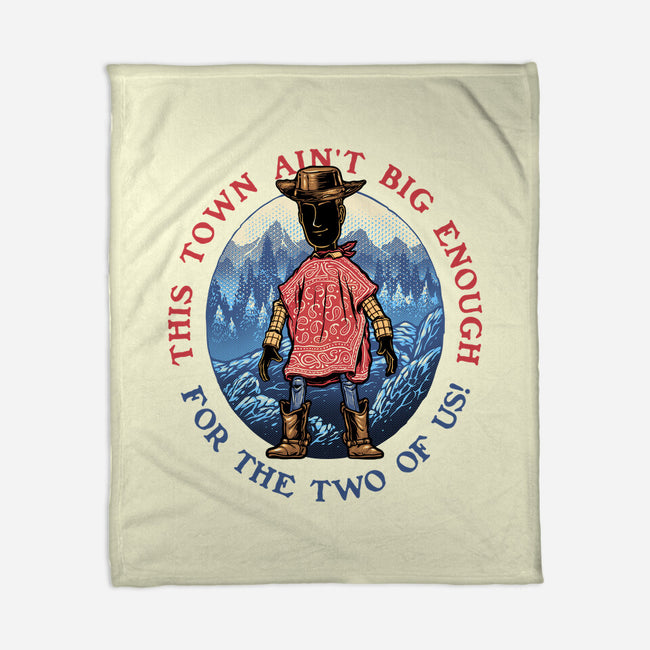 Duel In The Town-None-Fleece-Blanket-glitchygorilla