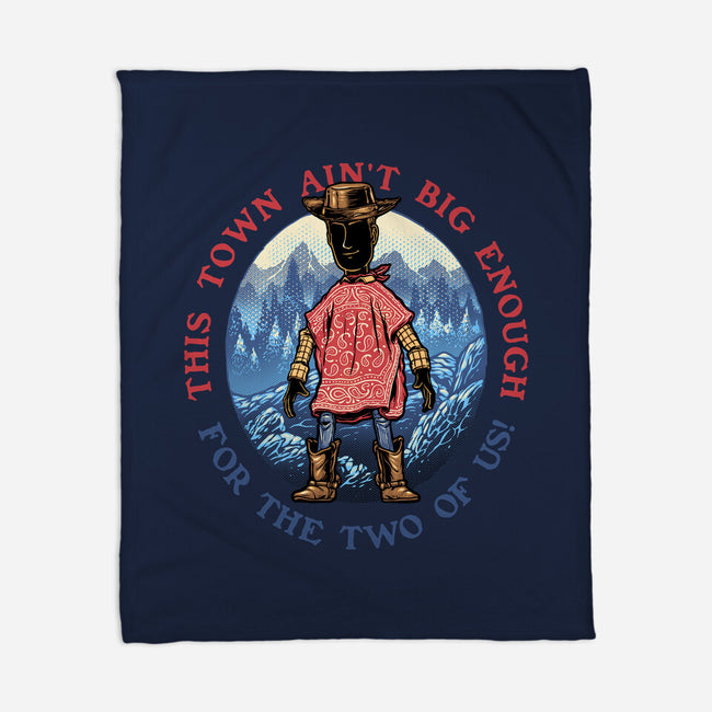 Duel In The Town-None-Fleece-Blanket-glitchygorilla