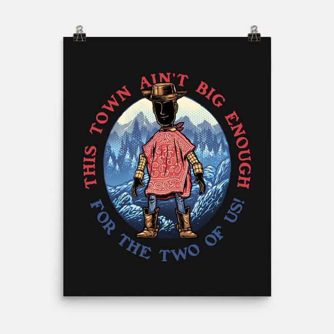 Duel In The Town-None-Matte-Poster-glitchygorilla
