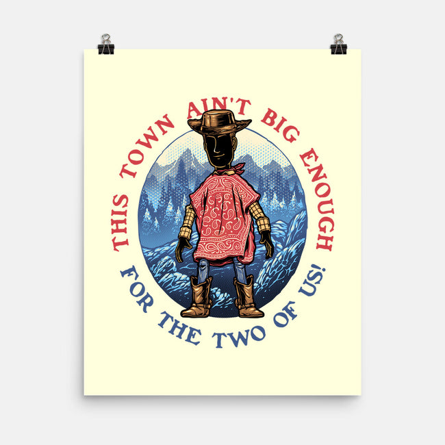 Duel In The Town-None-Matte-Poster-glitchygorilla