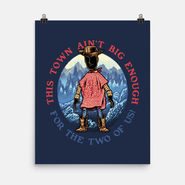 Duel In The Town-None-Matte-Poster-glitchygorilla