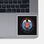 Duel In The Town-None-Glossy-Sticker-glitchygorilla