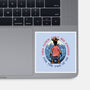 Duel In The Town-None-Glossy-Sticker-glitchygorilla
