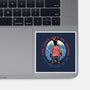 Duel In The Town-None-Glossy-Sticker-glitchygorilla