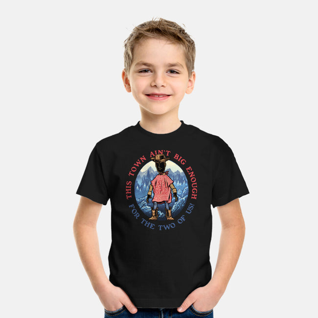 Duel In The Town-Youth-Basic-Tee-glitchygorilla