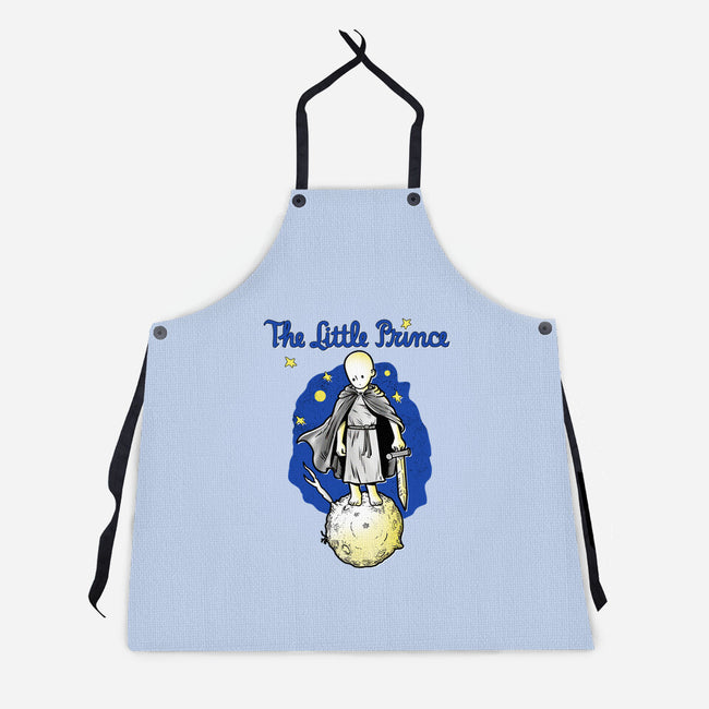 Egg The Little Prince-Unisex-Kitchen-Apron-palmstreet