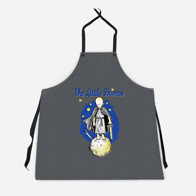Egg The Little Prince-Unisex-Kitchen-Apron-palmstreet