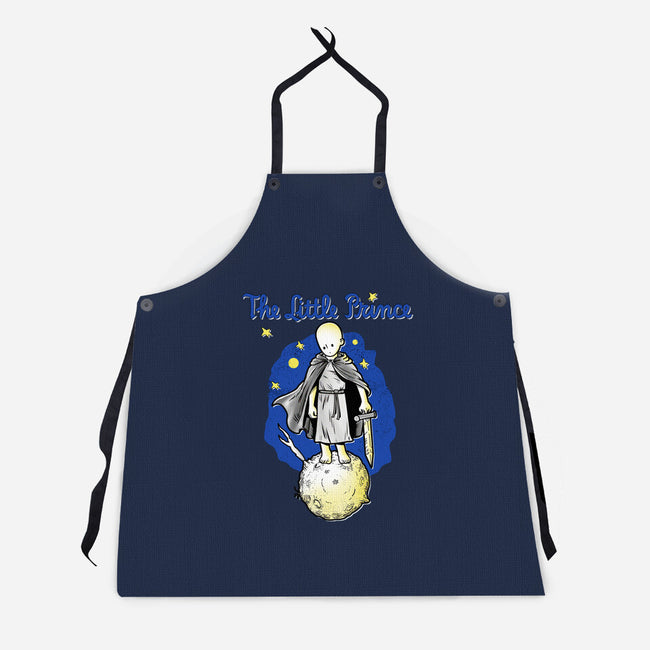 Egg The Little Prince-Unisex-Kitchen-Apron-palmstreet