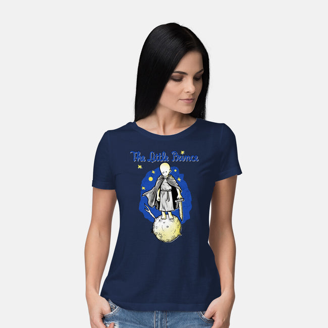 Egg The Little Prince-Womens-Basic-Tee-palmstreet