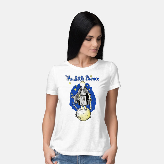 Egg The Little Prince-Womens-Basic-Tee-palmstreet